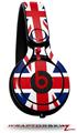 Skin Decal Wrap works with Beats Mixr Headphones Union Jack 02 Skin Only (HEADPHONES NOT INCLUDED)
