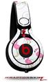 Skin Decal Wrap works with Beats Mixr Headphones Flamingos on White Skin Only (HEADPHONES NOT INCLUDED)