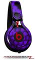 Skin Decal Wrap works with Beats Mixr Headphones HEX Purple Skin Only (HEADPHONES NOT INCLUDED)