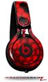 Skin Decal Wrap works with Beats Mixr Headphones HEX Red Skin Only (HEADPHONES NOT INCLUDED)