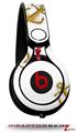 Skin Decal Wrap works with Beats Mixr Headphones Anchors Away White Skin Only (HEADPHONES NOT INCLUDED)