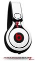 Skin Decal Wrap works with Beats Mixr Headphones Solids Collection White Skin Only (HEADPHONES NOT INCLUDED)