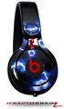 Skin Decal Wrap works with Beats Mixr Headphones Electrify Blue Skin Only (HEADPHONES NOT INCLUDED)