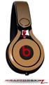 Skin Decal Wrap works with Beats Mixr Headphones Smooth Fades Bronze Black Skin Only (HEADPHONES NOT INCLUDED)
