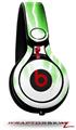 Skin Decal Wrap works with Beats Mixr Headphones Lightning Green Skin Only (HEADPHONES NOT INCLUDED)