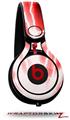 Skin Decal Wrap works with Beats Mixr Headphones Lightning Red Skin Only (HEADPHONES NOT INCLUDED)