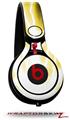 Skin Decal Wrap works with Beats Mixr Headphones Lightning Yellow Skin Only (HEADPHONES NOT INCLUDED)