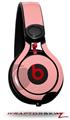 Skin Decal Wrap works with Beats Mixr Headphones Lots of Dots Pink on Pink Skin Only (HEADPHONES NOT INCLUDED)