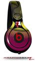 Skin Decal Wrap works with Beats Mixr Headphones Alecias Swirl 01 Yellow Skin Only (HEADPHONES NOT INCLUDED)