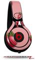 Skin Decal Wrap works with Beats Mixr Headphones Strawberries on Pink Skin Only (HEADPHONES NOT INCLUDED)