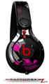 Skin Decal Wrap works with Beats Mixr Headphones Abstract 02 Pink Skin Only (HEADPHONES NOT INCLUDED)
