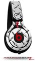 Skin Decal Wrap works with Beats Mixr Headphones Diamond Plate Metal Skin Only (HEADPHONES NOT INCLUDED)