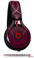 Skin Decal Wrap works with Beats Mixr Headphones Abstract 01 Pink Skin Only (HEADPHONES NOT INCLUDED)