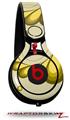 Skin Decal Wrap works with Beats Mixr Headphones Petals Yellow Skin Only (HEADPHONES NOT INCLUDED)