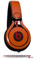 Skin Decal Wrap works with Beats Mixr Headphones Solids Collection Burnt Orange Skin Only (HEADPHONES NOT INCLUDED)