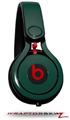 Skin Decal Wrap works with Beats Mixr Headphones Solids Collection Hunter Green Skin Only (HEADPHONES NOT INCLUDED)