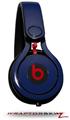 Skin Decal Wrap works with Beats Mixr Headphones Solids Collection Navy Blue Skin Only (HEADPHONES NOT INCLUDED)