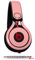 Skin Decal Wrap works with Beats Mixr Headphones Solids Collection Pink Skin Only (HEADPHONES NOT INCLUDED)