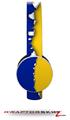 Ripped Colors Blue Yellow Decal Style Skin (fits Sol Republic Tracks Headphones - HEADPHONES NOT INCLUDED) 