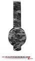 HEX Mesh Camo 01 Gray Decal Style Skin (fits Sol Republic Tracks Headphones - HEADPHONES NOT INCLUDED) 