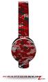 HEX Mesh Camo 01 Red Bright Decal Style Skin (fits Sol Republic Tracks Headphones - HEADPHONES NOT INCLUDED) 