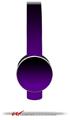 Smooth Fades Purple Black Decal Style Skin (fits Sol Republic Tracks Headphones - HEADPHONES NOT INCLUDED) 