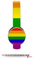 Rainbow Stripes Decal Style Skin (fits Sol Republic Tracks Headphones - HEADPHONES NOT INCLUDED) 