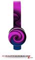 Alecias Swirl 01 Purple Decal Style Skin (fits Sol Republic Tracks Headphones - HEADPHONES NOT INCLUDED) 