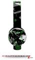 Abstract 02 Green Decal Style Skin (fits Sol Republic Tracks Headphones - HEADPHONES NOT INCLUDED) 
