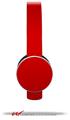 Solids Collection Red Decal Style Skin (fits Sol Republic Tracks Headphones - HEADPHONES NOT INCLUDED) 