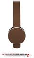 Solids Collection Chocolate Brown Decal Style Skin (fits Sol Republic Tracks Headphones - HEADPHONES NOT INCLUDED) 
