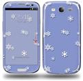 Snowflakes - Decal Style Skin (fits Samsung Galaxy S III S3)