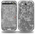 Triangle Mosaic Gray - Decal Style Skin (fits Samsung Galaxy S III S3)