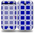 Squared Royal Blue - Decal Style Skin (fits Samsung Galaxy S III S3)