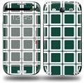 Squared Hunter Green - Decal Style Skin (fits Samsung Galaxy S III S3)