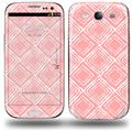 Wavey Pink - Decal Style Skin (fits Samsung Galaxy S III S3)