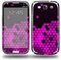 HEX Hot Pink - Decal Style Skin (fits Samsung Galaxy S III S3)