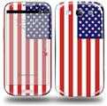 USA American Flag 01 - Decal Style Skin (fits Samsung Galaxy S III S3)