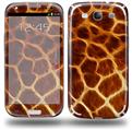 Fractal Fur Giraffe - Decal Style Skin (fits Samsung Galaxy S III S3)