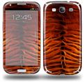 Fractal Fur Tiger - Decal Style Skin (fits Samsung Galaxy S III S3)
