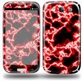 Electrify Red - Decal Style Skin (fits Samsung Galaxy S III S3)