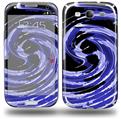 Alecias Swirl 02 Blue - Decal Style Skin (fits Samsung Galaxy S III S3)