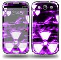 Radioactive Purple - Decal Style Skin (fits Samsung Galaxy S III S3)