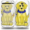 Puppy Dogs on White - Decal Style Skin (fits Samsung Galaxy S III S3)