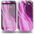 Mystic Vortex Hot Pink - Decal Style Skin (fits Samsung Galaxy S III S3)