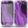 Mystic Vortex Purple - Decal Style Skin (fits Samsung Galaxy S III S3)