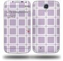 Squared Lavender - Decal Style Skin (fits Samsung Galaxy S IV S4)