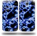 Electrify Blue - Decal Style Skin (fits Samsung Galaxy S IV S4)