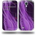Mystic Vortex Purple - Decal Style Skin (fits Samsung Galaxy S IV S4)