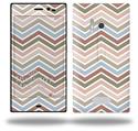 Zig Zag Colors 03 - Decal Style Skin (fits Nokia Lumia 928)